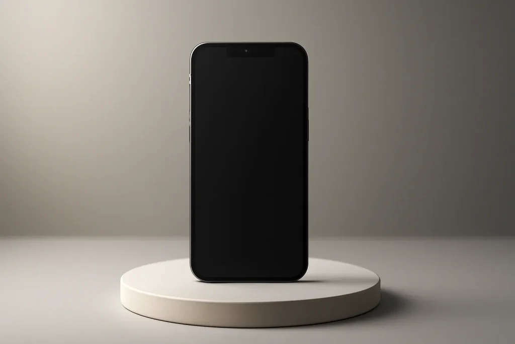 Smartphone générique symbolisant un achat reconditionné en 2026.